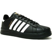 Resim Wickers Siyah Beyaz Sneakers Spor Ayakkabı 