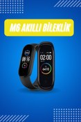 Resim SEBUONLİNE Akıllı Uyumlu Bileklik M6 Adımsayar Spor Modları Çağrı Görme Türkçe Menü 