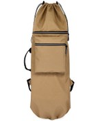 Resim Skycity Su Geçirmez Kaykay Sırt Çantası: Ayarlanabilir Kayışlar, Reflektörlü Fermuarlar Ve Geniş Cepler İle Outdoor Maceralar İçin İdeal. Haki 