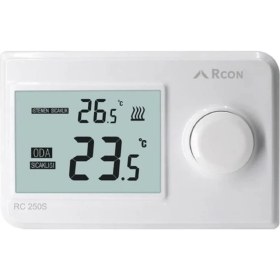 Resim Rcon Rc 250S Kablosuz Dijital Oda Termostatı 