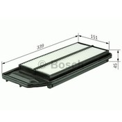 Resim BOSCH 1987429192 HAVA FİLTRESİ ACCORD 03-08 2.0 16V 