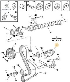 Resim Peugeot Sargi Makara Braketi S-28 FIAT, CITROEN, LANCIA, PEUGEOT, TOYOTA, SUZUKI 0829.63 
