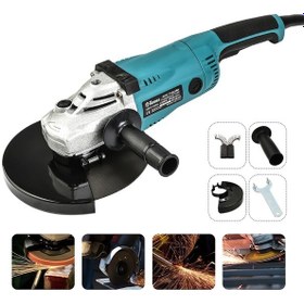 Resim Prohummer PH-206 Büyük Spiral Avuç Taşlama Makinesi 230 MM 