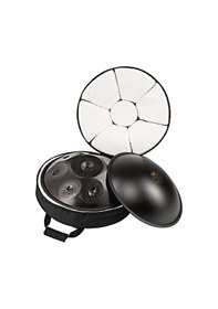 Resim Meinl Sonic Energy Hd2-432 Harmonic Art 432hz 8 Notes Equinox E Handpan Siyah 