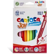 Resim Nessiworld Carioca Joy Süper Yıkanabilir Keçeli Boya Kalemi 12’li 