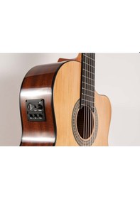 Resim VALLER VG517CEQ Elektro Klasik Gitar 