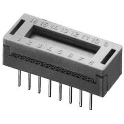 Resim ADIP 16Z/4.2 DIP Konnektör, 8 Pin Bacaklar 4,2mm 