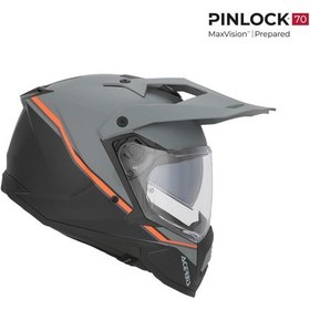 Resim Acerbis Assault Graphıc 22-06 Kask Siyah Turuncu Siyah 
