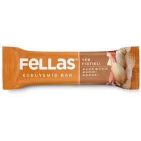 Resim FELLAS Yer Fıstıklı Kuruyemiş Bar (30g) 