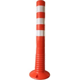 Resim İlgi Trafik Delinatör 75 Cm Plastik Kırmızı Otopark Yol Duba Ucuz Koni Sert 75 Cm 