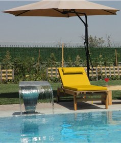 Resim Dekosoy Şezlong Minderi Sarı 