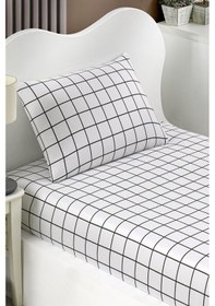 Resim Pes Lastikli Çarşaf Seti Tek Kişilik Artus Siyah Siyah 