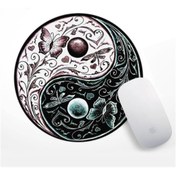 Resim Yin Yang Desenli Mouse Pad 