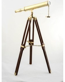 Resim Sanec Pirinç Ayaklı Teleskop 