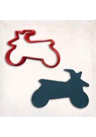 Resim Atv Kurabiye Kalıbı Şekillendirici Kopat KIrmızı 