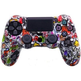 Resim Grafiti Desenli Playstation 4 PS4 Kol Kılıfı - Dualshock 4 Kılıf 