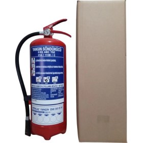 Resim 6kg Yangın Tüpü Veyangın Tüpü Kullanım Talimatı 2li Set 