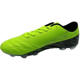 Resim Jump 28221 Erkek Neon Yeşil - Siyah Çim Krampon Futbol Ayakkabısı Yeşil 