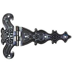 Resim Dekoratif, Sac Tek Kuyruklu Menteşe - 69x102 Mm, Büyük, Eskitme, 1 Adet Çok Renkli 