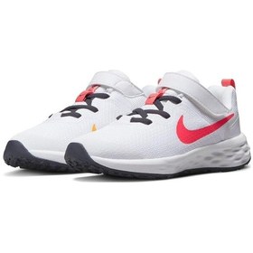 Resim Nike Revolution 6 Kız Çoçuk Spor Ayakkabı Beyaz 