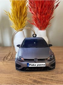 Resim OTOMOBİL Kişiye Özel Kendi Aracınızla Ahşap Dikiz Ayna Süsü 