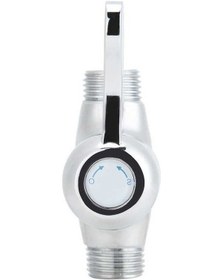 Resim Pazly Dayanıklı Paslanmaz Bakır G1/2 Düz Geçişli Musluk Valfi, Ev Ve Mutfak Kullanımı İçin Ideal Yeni Ürün 