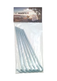 Resim Madfox Skewer C-kafa Çadır Kazığı 18cm 6pcs Açık Bej 