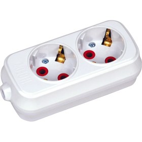 Resim Horoz Topraklı 2'Li Kablosuz Grup Priz 