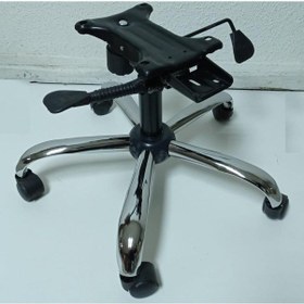 Resim Kamusalmarket Kuyruklu Mekanizma Seti Çift Kollu Krom Yıldız Ayaklı 15X20 Cm Ba 