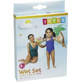 Resim Intex Yavru Kedi Desenli Kolluk 20x15cm - 1,5-3 Yaş 