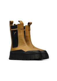 Resim Puma Mayze Stack Cheksea Casual Kadın Hardal Rengi Bot B-38 38674201 001 