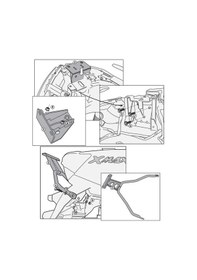 Resim Gıvı Sr2111m Yamaha X-max 400 13-16 Arka Çanta Taşıyıcı Tek Renk 