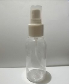 Resim 100Ml Şeffaf Plastik Şişe+Sprey Başlık.50 Adet 