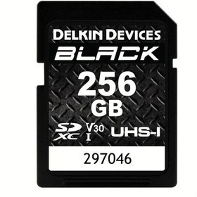 Resim Delkin Devices 256 GB BLACK UHS-I V30 SDXC Hafıza Kartı 