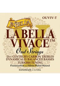 Resim La Bella Ouvıv-T Vivace Karbon Ud Teli Türk Sistem 