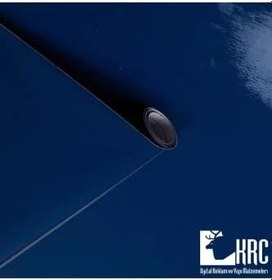 Resim KRCDİJİTAL Dolap ve Mobilya Kaplama Folyosu Mat Lacivert 122cmx5mt Kendinden Yapışkanlı matlacivert krcNM334 