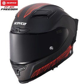 Resim Scoyco Full Face Kask FF-871 Freedom 