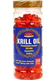 Resim Vitapol Krill Oil Complex 200 Softgel 