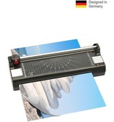 Resim Olympia A340 A3 Kağıt Kesme Giyotin Makinesi ve Pvc Laminasyon Makinesi + 15 Pvc Filmi 