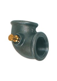 Resim Siyah Test Nipel Dirsek 1" 