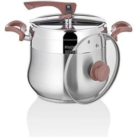 Resim Bon 1054 Bonera Specıal Düdüklü Tencere 10 Lt Gümüş 