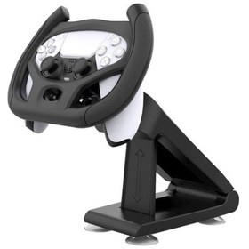 Resim Kjh P5-013 Yarış Gamepad Braketi Ps5 İçin Direksiyon Gamepad Braketi 