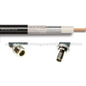 Resim N dişi - RP SMA dişi 4 METRE LMR400/RWC400 Koaksiyel Kablo 50Ω 