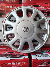 Resim Toyota Corolla 14 inç TOYOTA COROLLO JANT KAPAĞI TAKIMI(AMBLEM HEDİYELİ) 