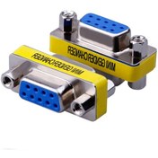 Resim Rs232 9 Pin Dişi Dişi Cinsiyet Değiştirici Adaptör 