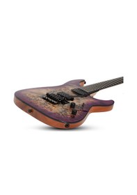 Resim Schecter C-6 Pro Fr Elektro Gitar (Aurora Burst) 