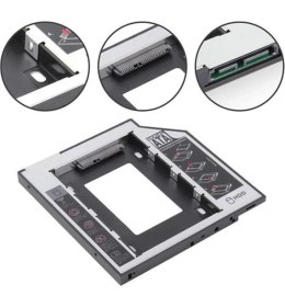 Resim Notebook 2. Harddisk Için Yuva Kutu 9.5mm Slim Laptop Ikinci HDD 