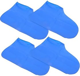 Resim INOOMP 10 Çift Ayakkabı Koruyucu Seyahat Yağmur Çizmeleri Sneakers Boot Koruyucu Yağmur Çamur Ayakkabı Kılıfı Bisiklet Ayakkabıları Koruyucu Yağmur Ayakkabı Yeniden Ayakkabı 