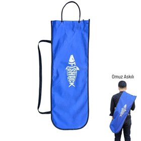 Resim Olta Taşıma Çantası - Omuz Askılı Kamış Çantası - Fishack (38010) 
