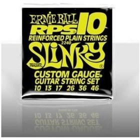Resim Ernie Ball P02240 Rps-10 Slinky Nickel 0-46 Elektro Gitar Teli 